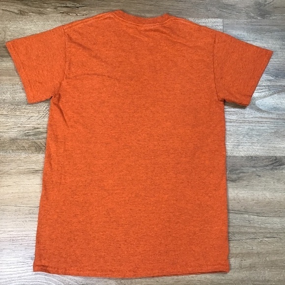 MUDHONEY T-Shirt Graphic On Top Seattle Space Needle Band Orange Size S - Picture 5 of 8